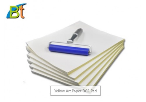 Yellow Art Paper DCR Pad